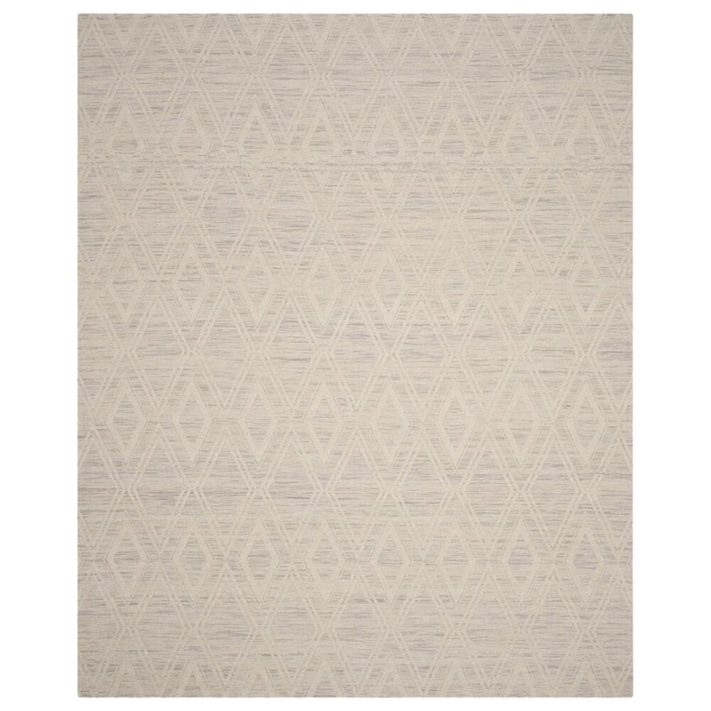 Safavieh Marbella 9" x 12" Silver and Ivory Area Rug, , large