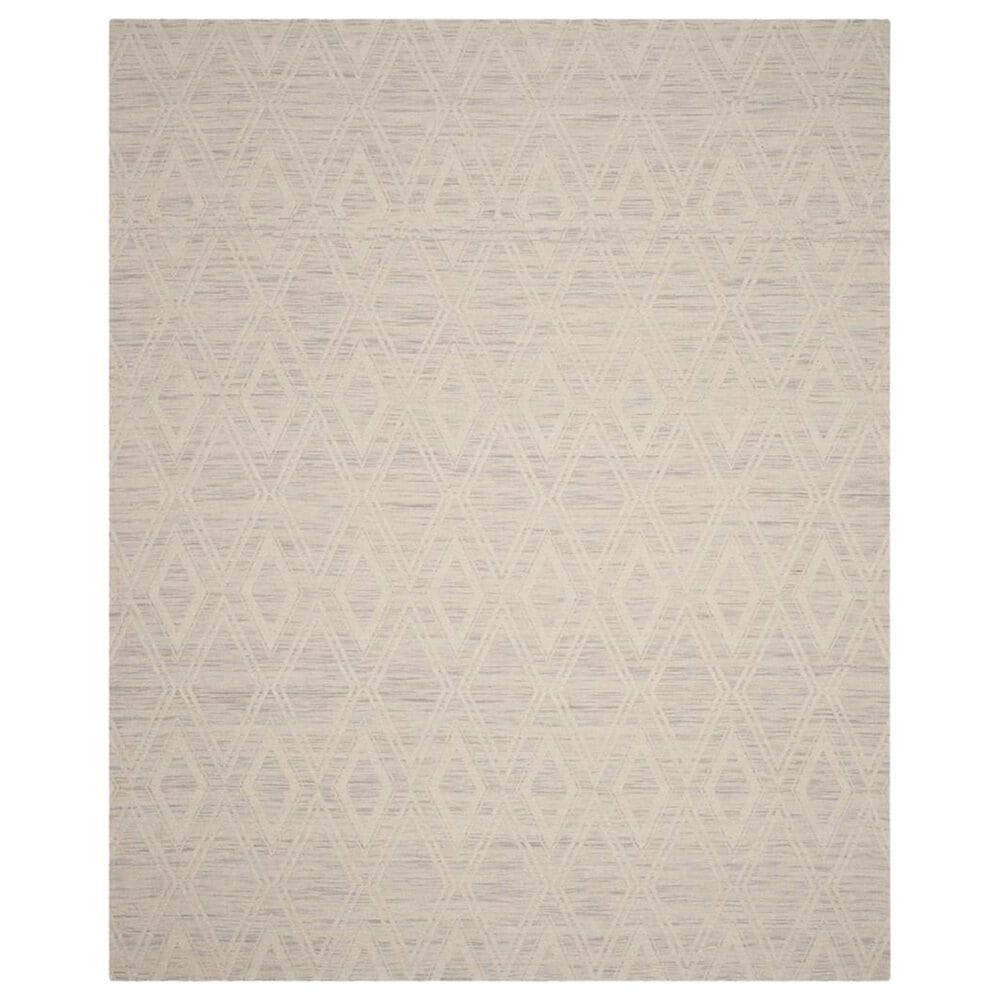 Safavieh Marbella 9" x 12" Silver and Ivory Area Rug, , large