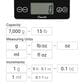 Kitchen Supply Arti Glass Kitchen Scale in Shiny Silver, , large