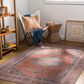 Surya Colin 7"10" x 10"2" Burnt Orange, Blue, Pale Blue and Tan Area Rug, , large
