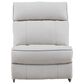 Ashley Social Pointe 5-Piece Power Symmetrical Reclining Sectional with Armless Chair in Pearl and Ash, , large