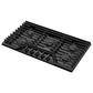 Whirlpool 36" Gas Cooktop with 5 Burner in Black, , large