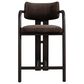 Armen Living Aaliyah 26" Counter Height Stool in Espresso, , large