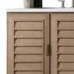 James Martin Vanities Portland 48" Single Bathroom Vanity in Whitewashed Walnut with 3 cm Eternal Jasmine Pearl Quartz Top and Rectangular Sink, , large