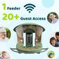 Birdfy Bird Feeder 2 with Smart Camera and Solar Panel in Green, , large