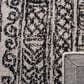 Safavieh Micro-Loop MLP228A 2"3" x 7" Ivory and Black Runner, , large