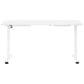 OSP Home Primo 60" Electric Sit and Stand Desk in White, , large