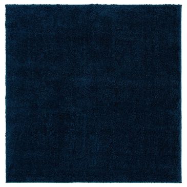 Safavieh August Shag AUG553M 6"7" Square Navy Area Rug, , large