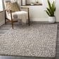 Surya Como 8" x 10" Charcoal and Ivory Area Rug, , large