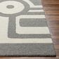 Surya Brook 2" x 3" Charcoal and Beige Area Rug, , large