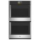 GE Profile 30" Smart Built-in Convection Double Wall Oven with Right-Hand Side-Swing Doors in Stainless Steel, , large