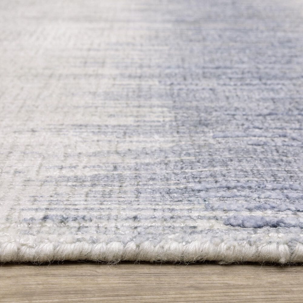 Oriental Weavers Clarke CLA06 Blue and Ivory 8&#39; x 10&#39;Area Rug, , large