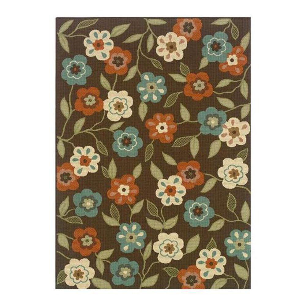 Oriental Weavers Montego 2267D 7'10" x 10'10" Brown Area Rug, , large