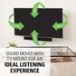 Sanus Advanced Tilt 4D Premium TV Wall Mount for 42" - 90" TVs with Soundbar Mount in Black, , large