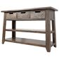 Waltham Painted Canyon Sofa Table in Brown, , large