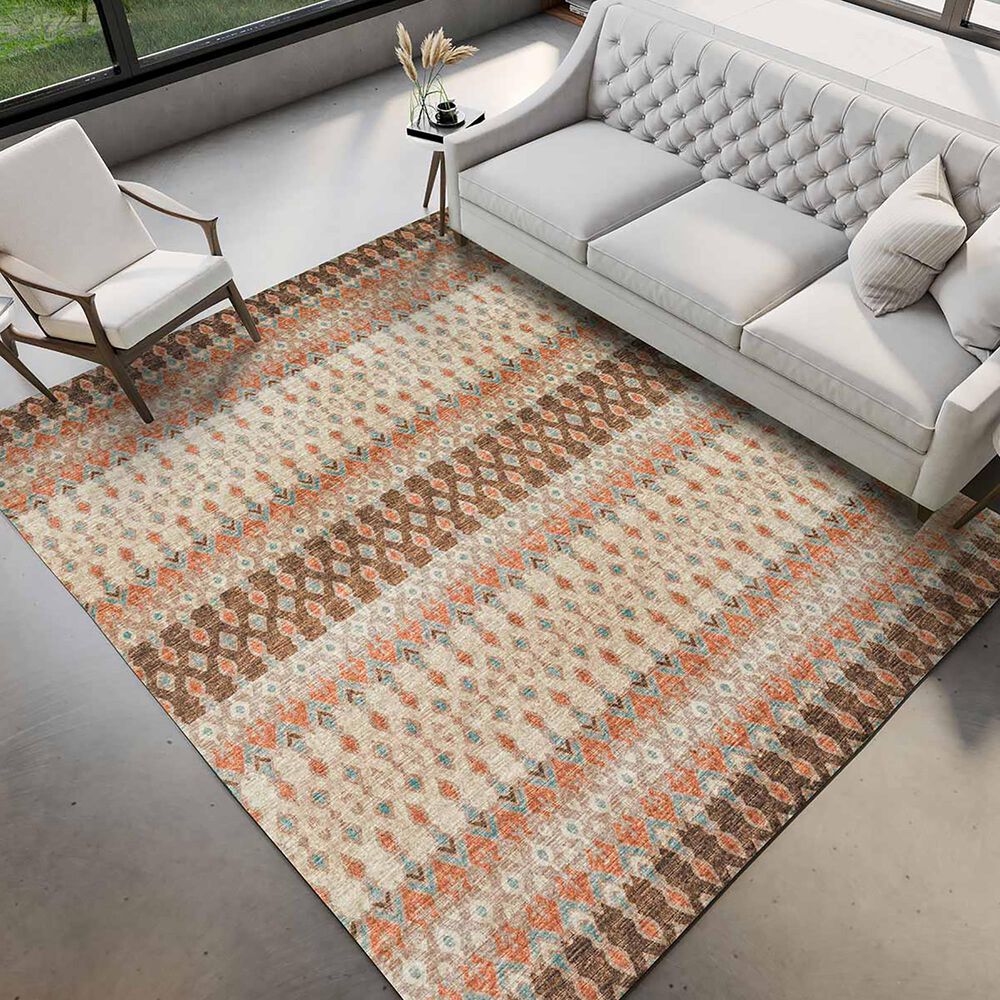Dalyn Rug Company Brisbane 5&#39; x 7&#39;6&quot; Mocha Area Rug, , large