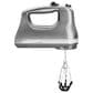 KitchenAid 8" 6-Speed Hand Mixer in Contour Silver, , large