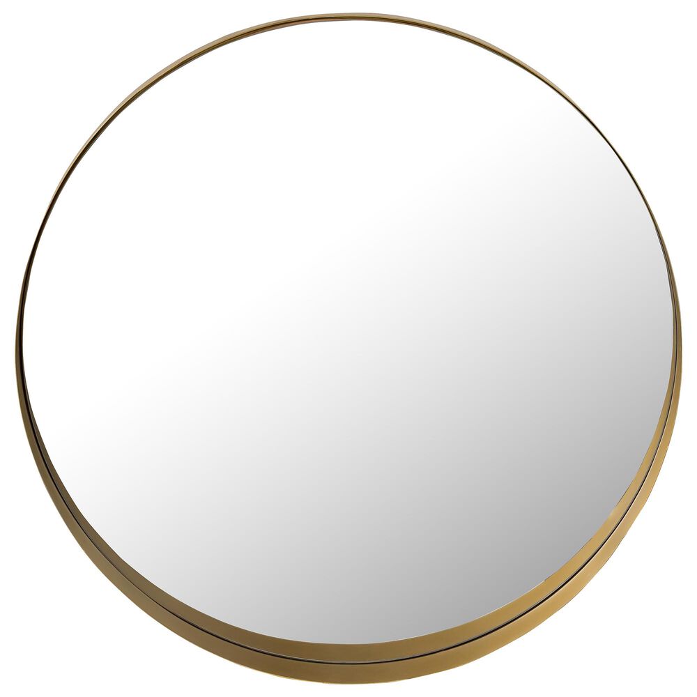 Tov Furniture Rella Mirror in Brass, , large