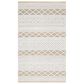Safavieh Natura NAT854C 4" x 6" Ivory and Yellow Area Rug, , large