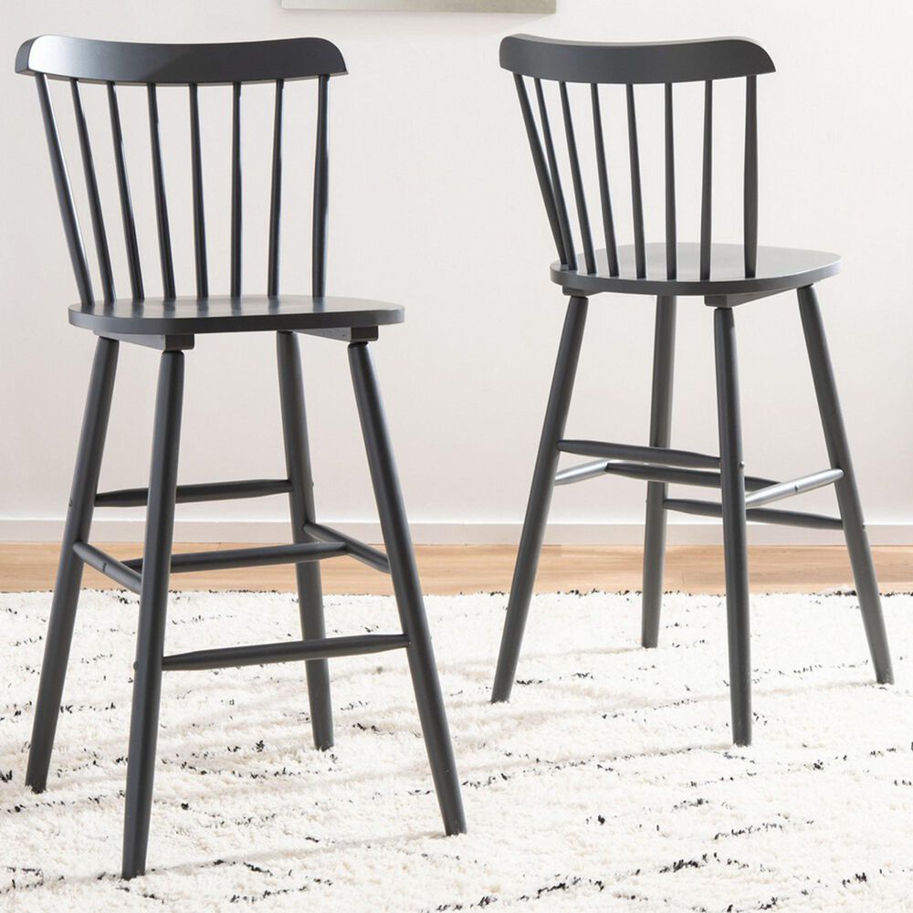 Safavieh Galena Barstool in Grey (Set of 2), , large