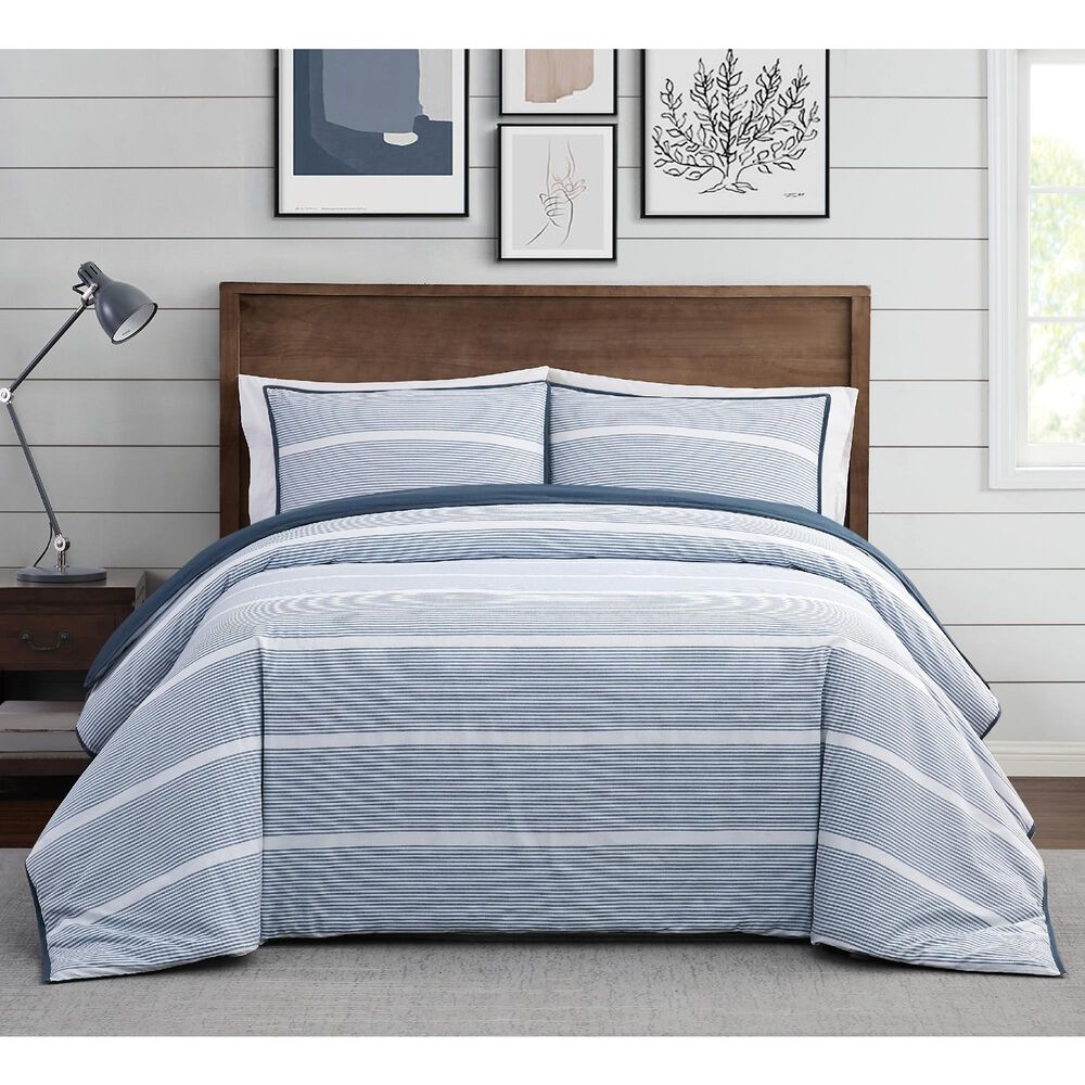Pem America Brooklyn Loom Niari 2-Piece Twin/Twin XL Comforter Set in Blue, , large