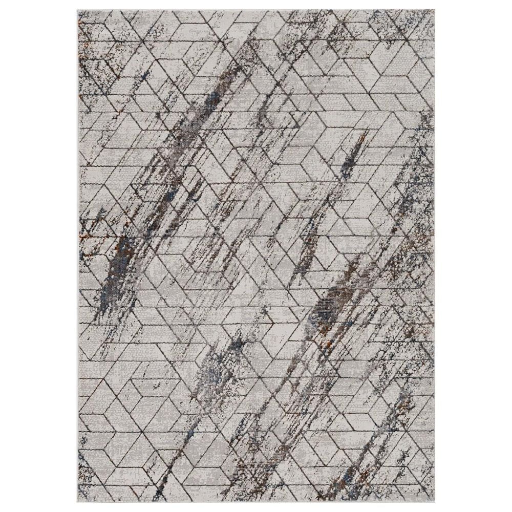 Kas Oriental Rugs Inspire Elliott 2"2" x 6"11" Ivory Runner, , large
