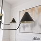 Hunter Grove Isle 4-Light Chandelier in Matte Black, , large