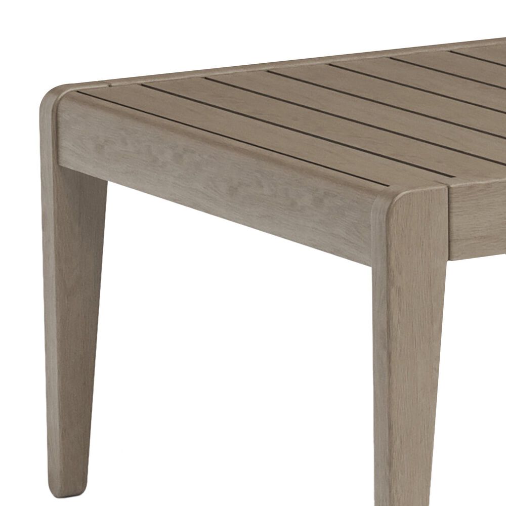 Homestyles Sustain 4-Piece Patio Conversation Set with Coffee Table in Stain Brown, , large
