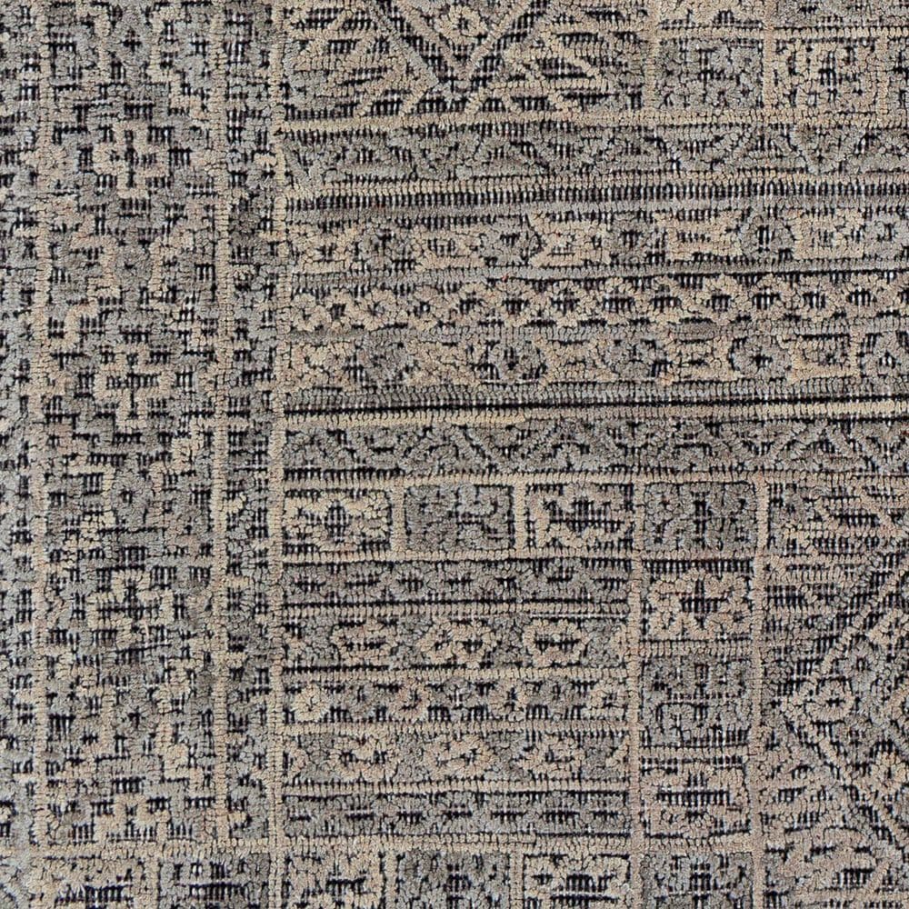Surya Oakland 2&#39; x 3&#39; Black, Gray and Taupe Area Rug, , large
