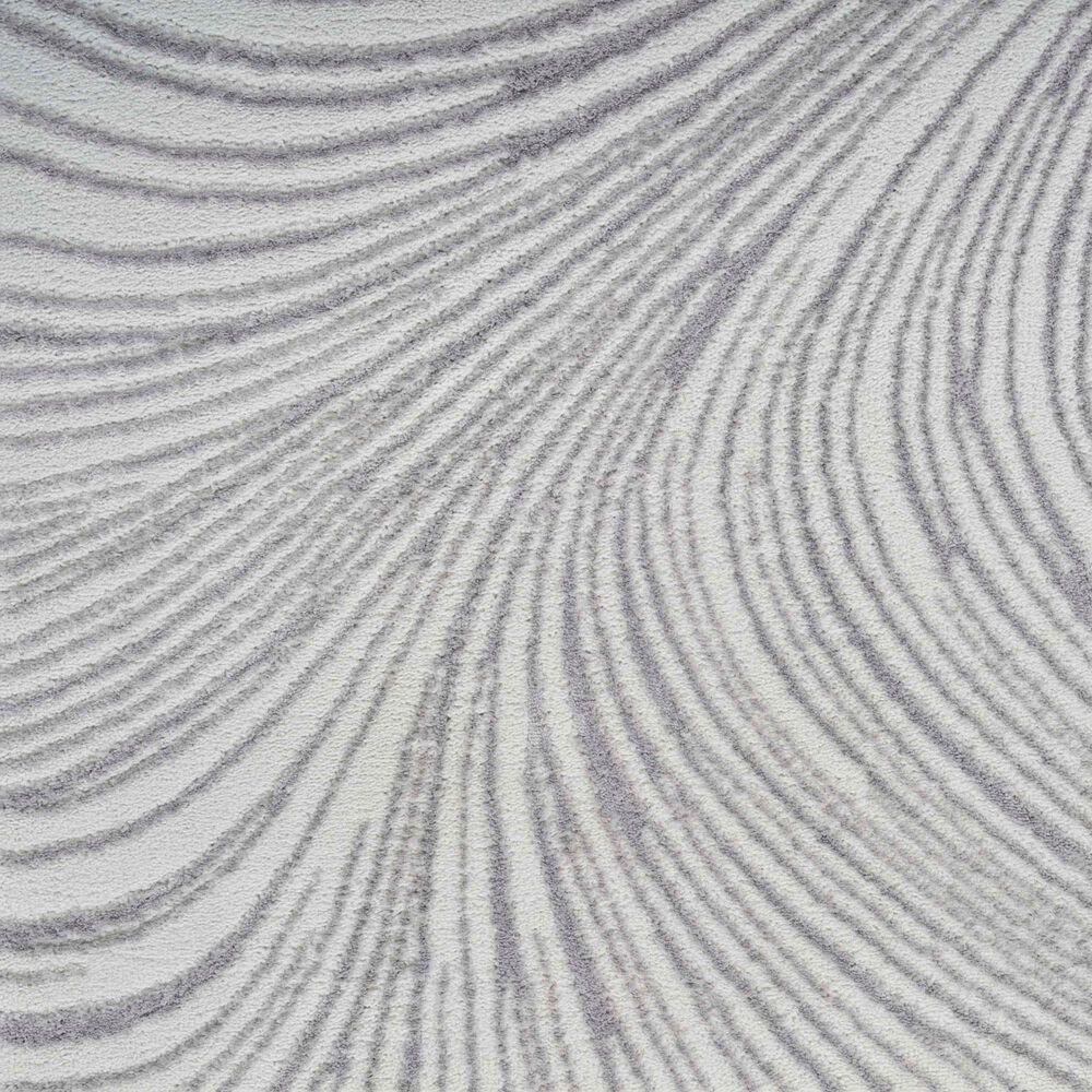 Nourison Central Park West CEP02 Grey 6&#39; x 9&#39; Area Rug, , large
