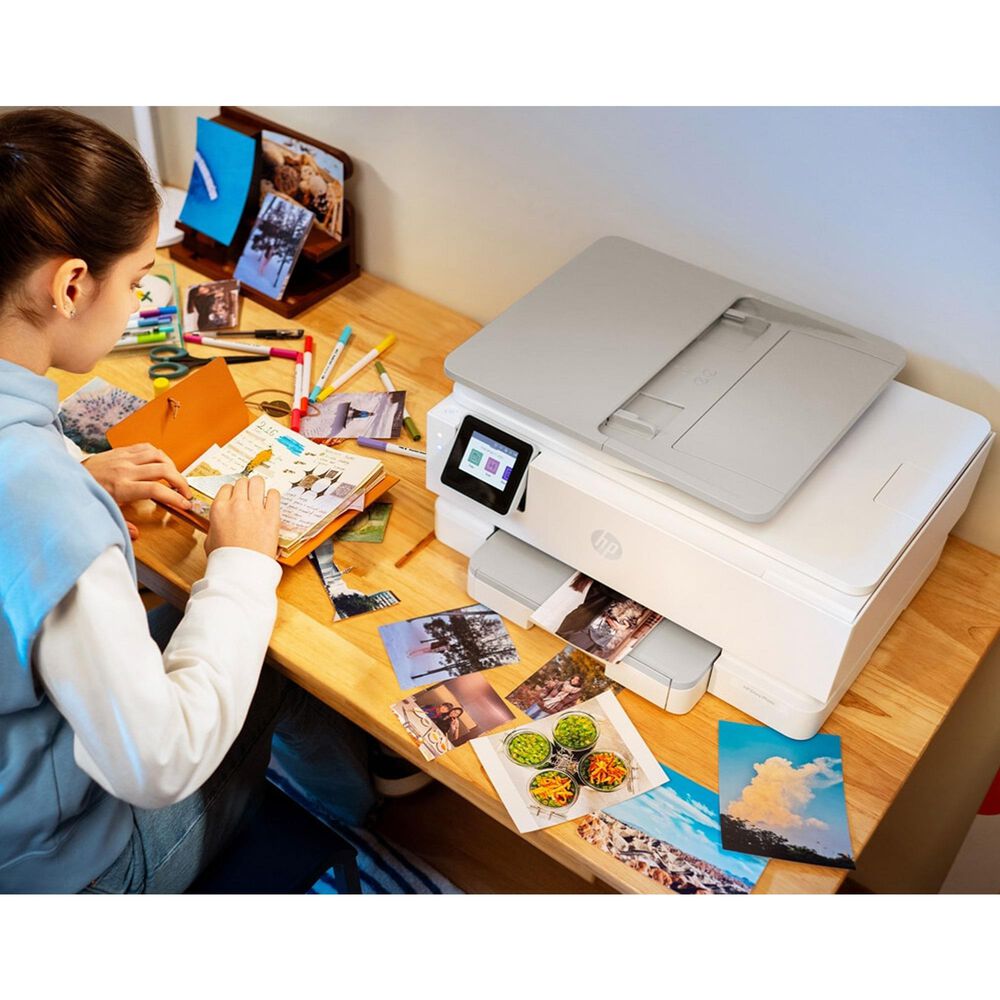 HP Envy Photo 7975 All-in-One Printer in White, , large