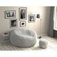 Hartsfield Sploosh Lounge Bean Bag in Grey, , large
