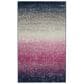Safavieh Madison MAD601M-4 4" x 6" Fuchsia/Navy Area Rug, , large