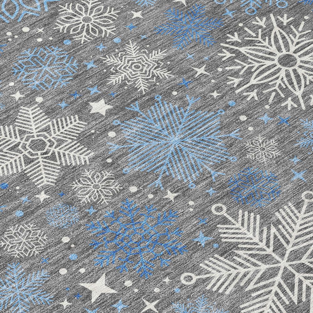 Dalyn Rug Company Wonderland WN31 2&#39;3&quot; x 7&#39;6&quot; Gray Indoor/Outdoor Runner, , large