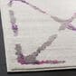 Safavieh Skyler SKY197F 2" x 8" Ivory and Pink Runner, , large