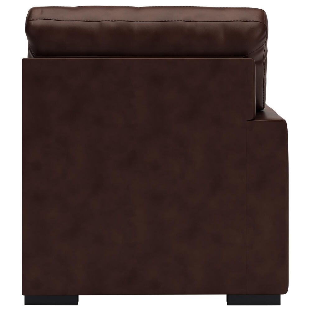 Ashley McDowlan 3-Piece Stationary Left Facing Sectional with Chaise in Coffee, , large