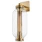 Troy Lighting Atwater 7" 1-Light Exterior Wall Sconce in Patina Brass, , large