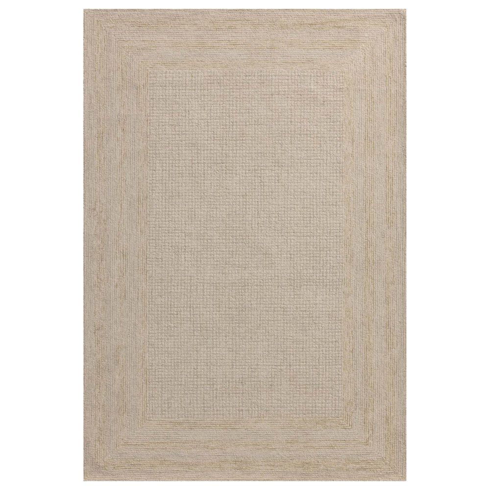 Amber Lewis x Loloi Windsor 7"9" x 9"9" Ivory and Wheat Area Rug, , large