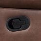 Steve Silver Rudger 3-Piece Manual Reclining Sectional in Chestnut, , large