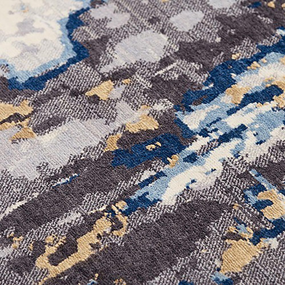 RIZZY Bolero BOL727 2&#39;6&quot; x 8&#39; Ivory, Beige, Blue and Light Gray Runner, , large