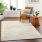 Surya Brook 8" x 10" Beige and Medium Gray Area Rug, , large