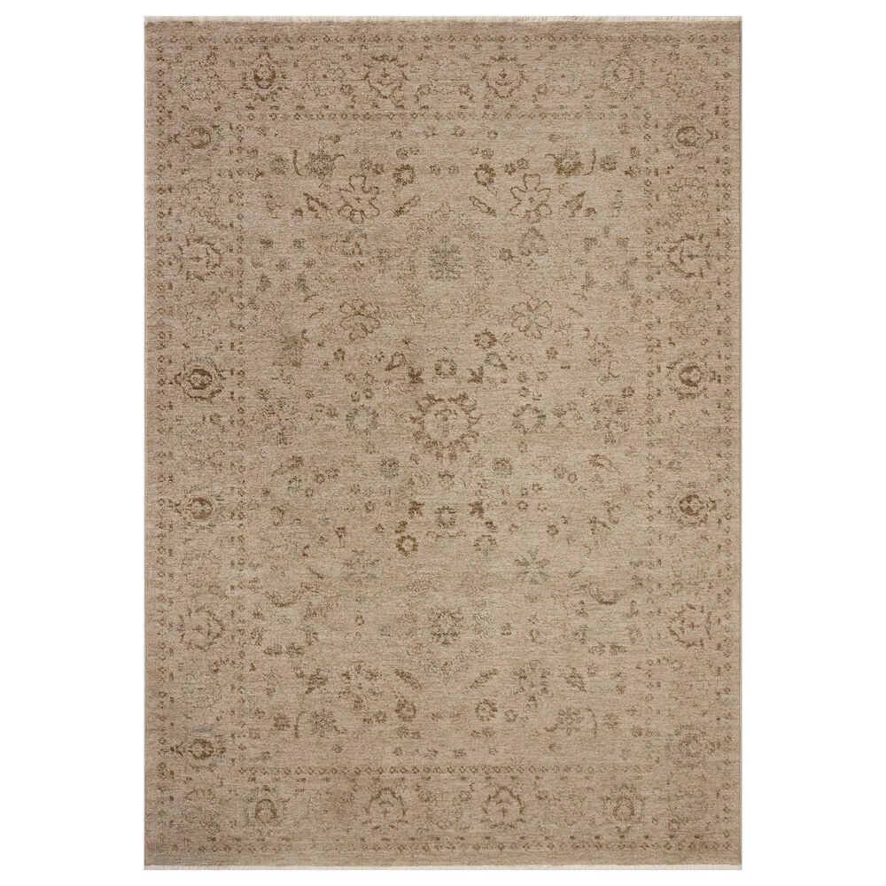 Loloi Haywood Sand and Natural 9"6" x 13"2" Area Rug, , large