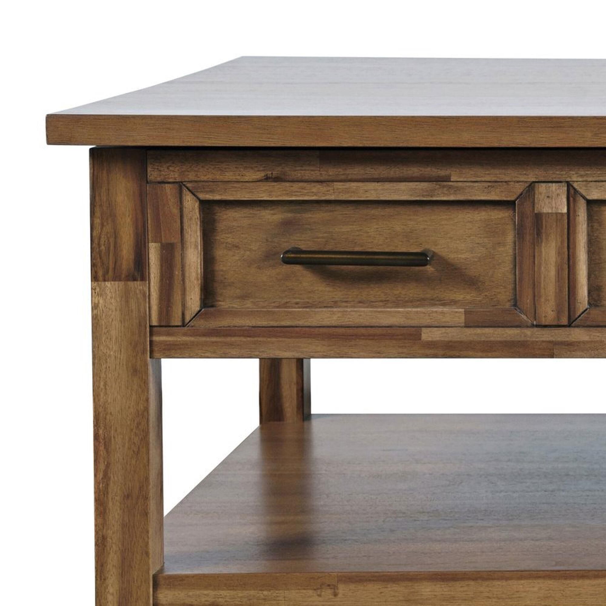 Jofran Claremont Lift-top Cocktail Table in Brown