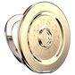 PopSockets MagSafe Circle Kick-Out PopGrip in Aluminum Radial Gold, , large