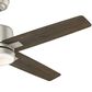 Hunter Axial 52" Ceiling Fan with LED Light in Painted Pewter, , large