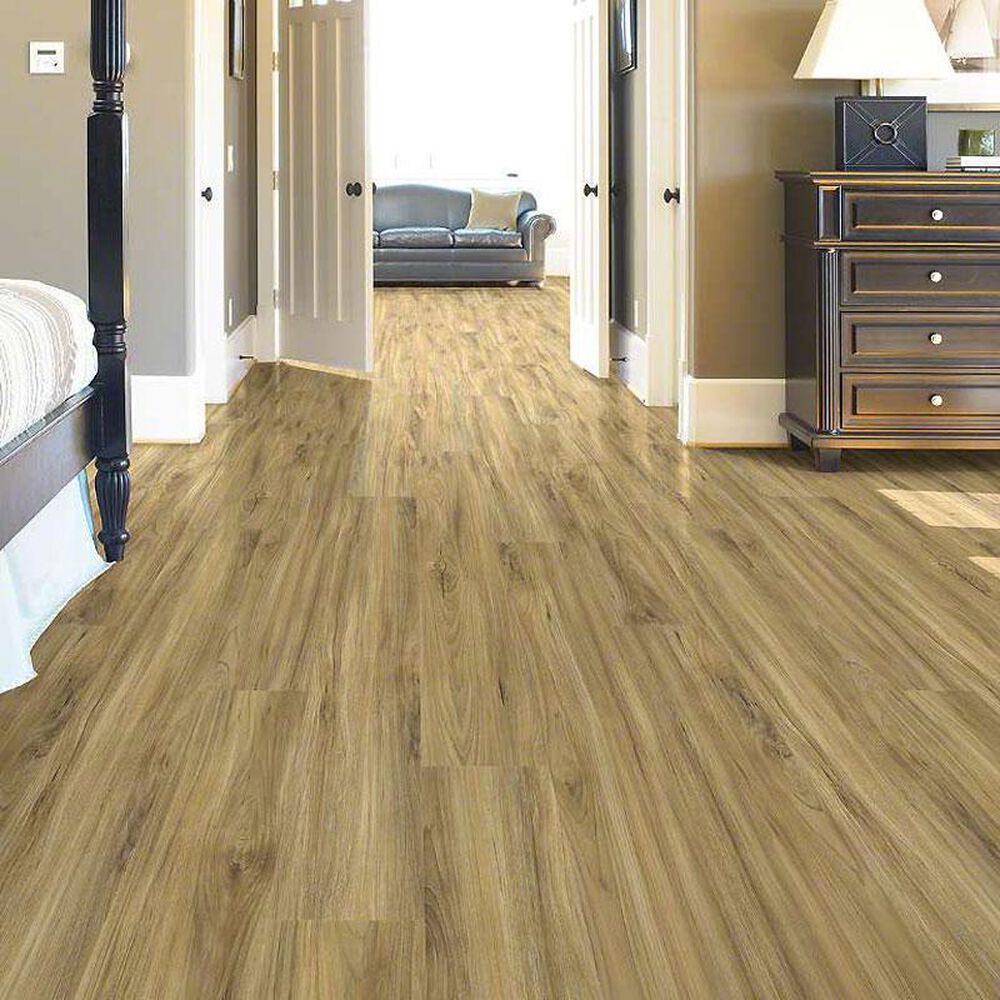 Shaw Cornerstone Plank Whispering Wood 7" x 48" Luxury Vinyl Plank, , large