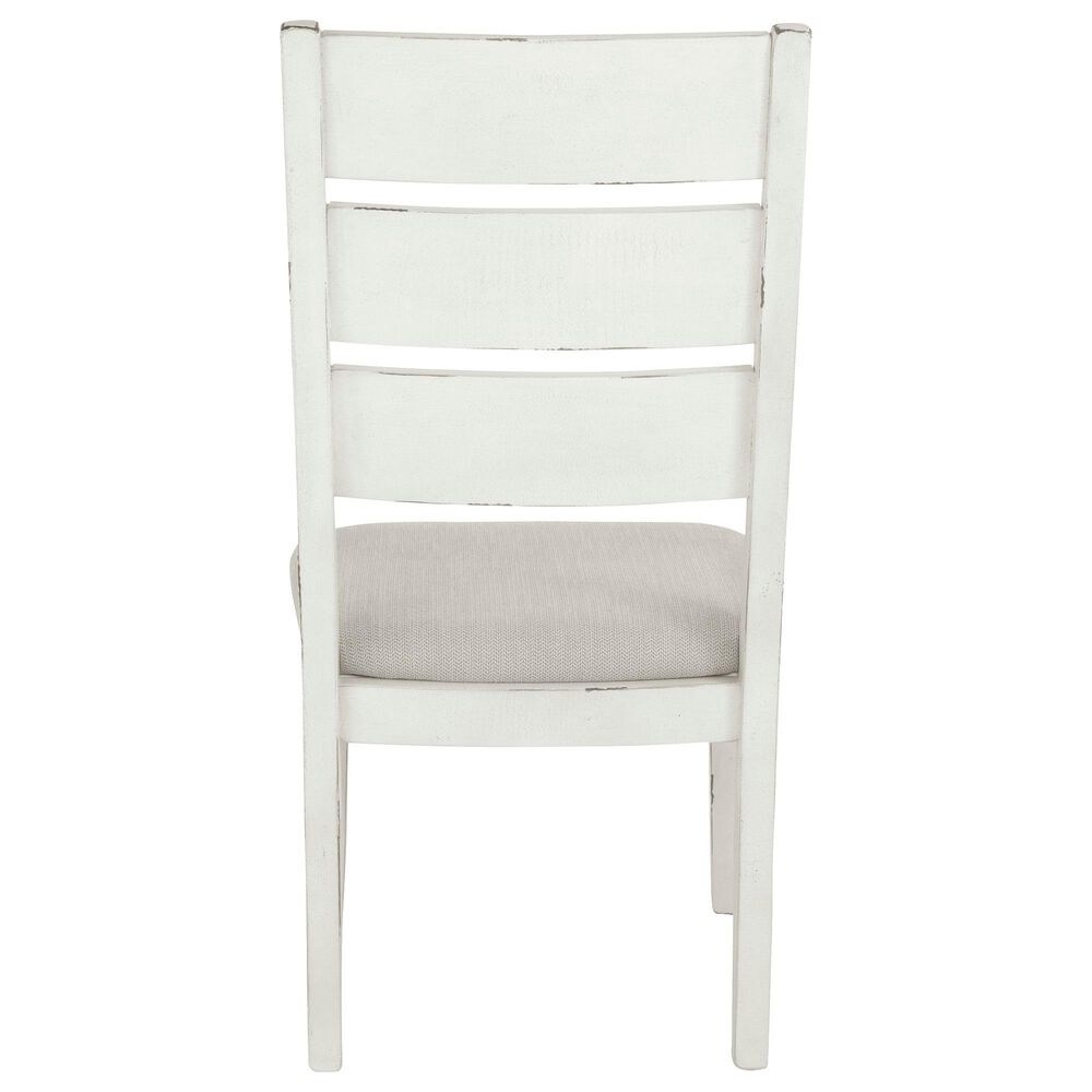 Signature Design by Ashley Grindleburg Dining Upholstered Side Chair in Antique White and Gray, , large