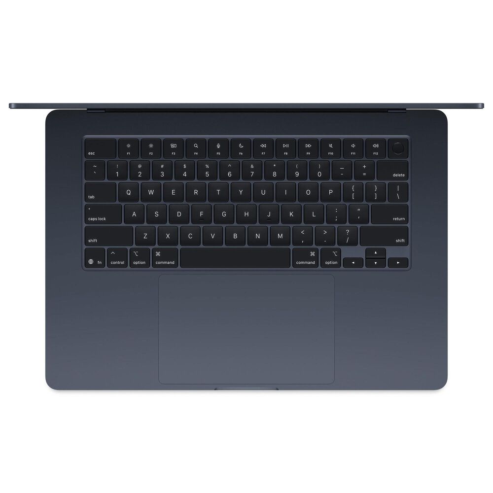 Apple MacBook Air 15.3&quot; Laptop - Apple M4 chip 10-core CPU - 16GB RAM - 10 Core GPU - 256GB SSD in Midnight with 3-Year AppleCare+, , large