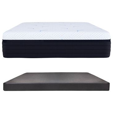 Southerland Weston Plush Hybrid Queen Mattress with Low Profile Box Spring, , large