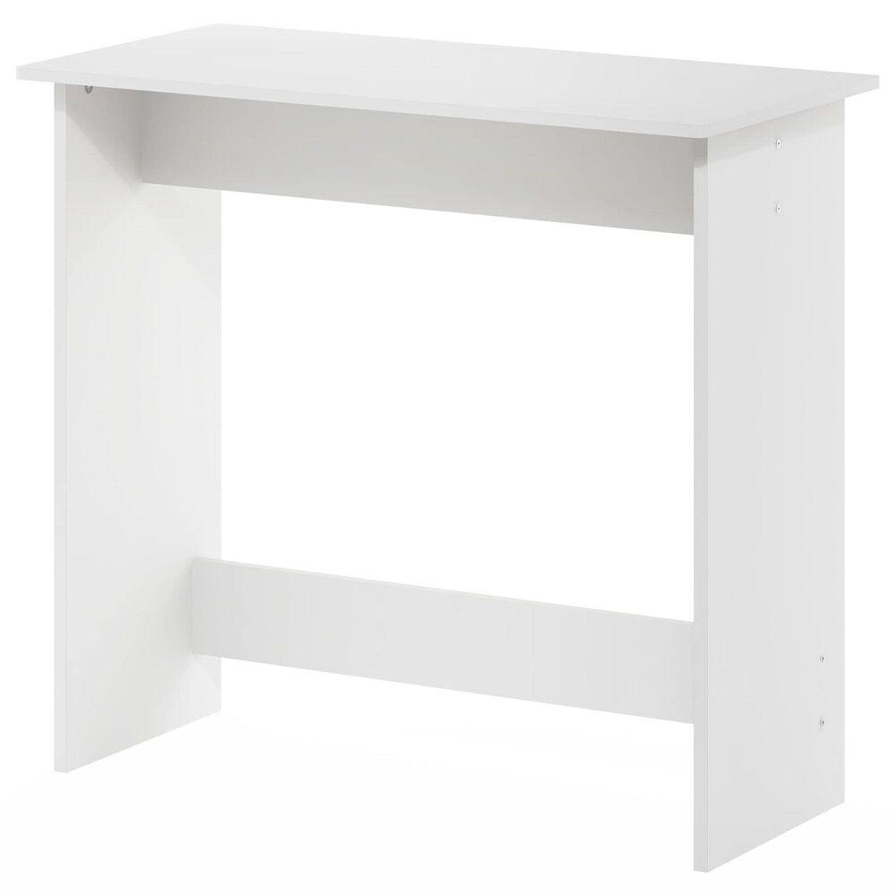 HOMLUX Modern Computer Desk in White, , large